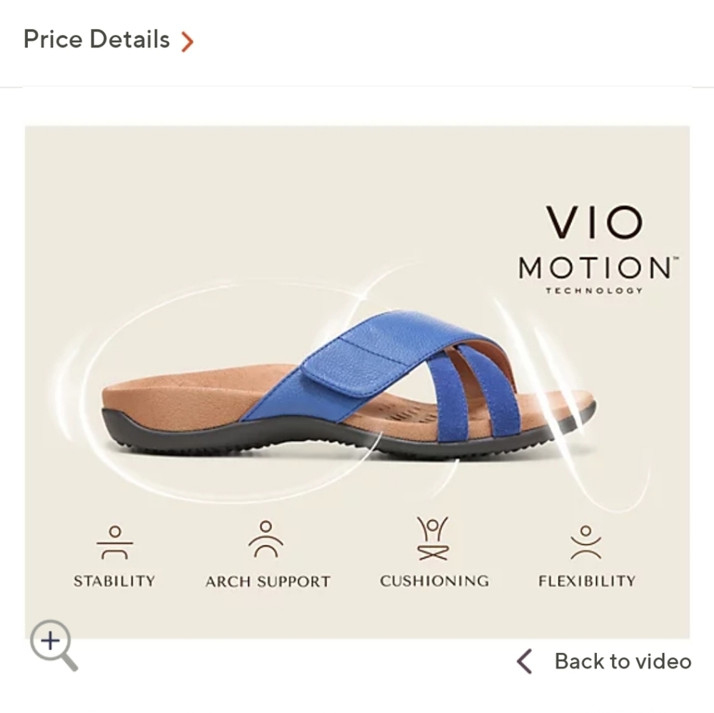 Vionic adjustable sandal - Picture 4 of 8